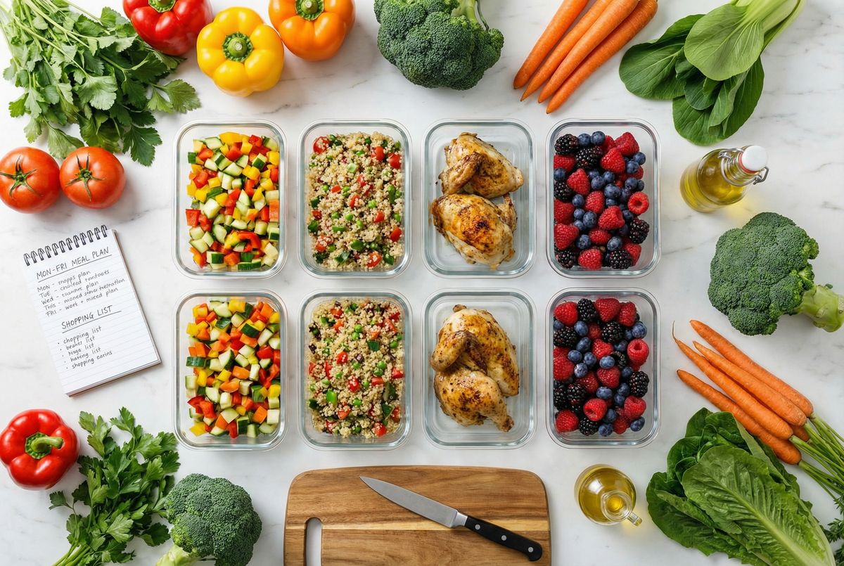 糖心Vlog极简生活一周高效备餐视频教程封面